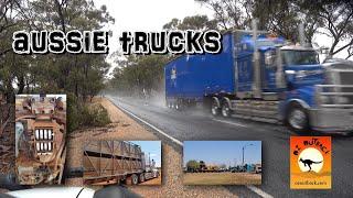 Australian Road trains and trucks in action // Ozoutback truckers