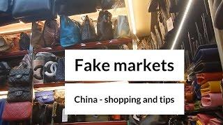 Fake market Qingdao, China - shopping and haggling tips