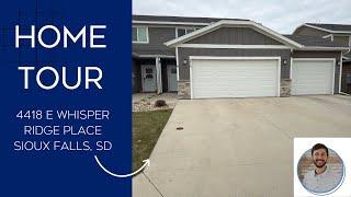 Home Tour @ 4418 E Whisper Ridge Pl. Sioux Falls, SD