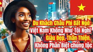 Du Khách Châu Phi Bất Ngờ: Việt Nam Không Như Tôi Nghĩ – Giàu Đẹp, Thân Thiện, Không Phân Biệt!