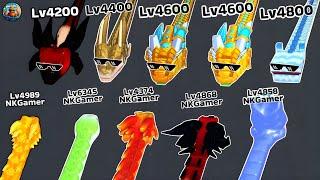 Snake Clash: Epic Boss Fight Begins!  Lv4200+ to Lv4800+ Snakes vs Monsters ️ #289