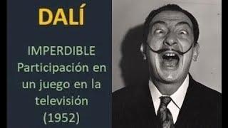 ¡Imperdible! SALVADOR DALÍ en 1952 en el programa concurso de la TV What's my line? #salvadordali