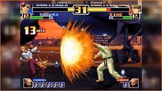 Fightcade  The King Of Fighters 99  Redpop16  VS Bluepop16  FT5 