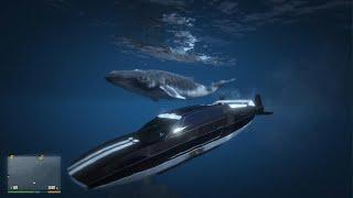 GTA V Submarining With Whale