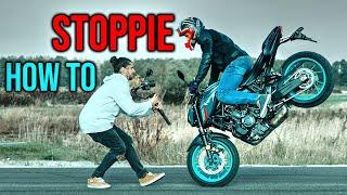 HOW TO DO A STOPPIE [ SCHOOL OF STUNTS EP.6 ]