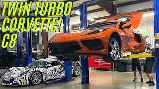 WORLD’S FIRST TWIN TURBO C8 CORVETTE comes to life in TEXAS!