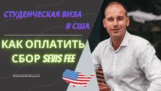 Как студенту оплатить SEVIS FEE