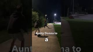 Day 83 of challenging Aunty Donna to a four square match every day until they accept