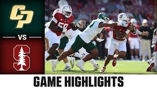 Cal Poly vs. Stanford Game Highlights | 2024 ACC Football