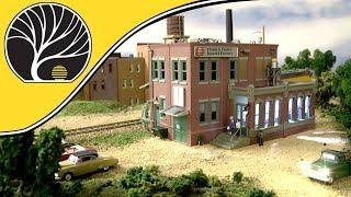 Clyde & Dale’s Barrel Factory – N & HO Scales | Built-&-Ready® | Woodland Scenics | Model Scenery