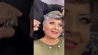 Pixie Haircut for Plus Size Women Over 55 #haircut #pixiestyle #pixie