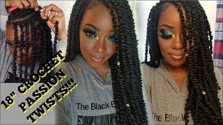 NEW 18" Crochet Braid Passion Twists! | 20 Minute Install + Braid Pattern | Spacing | Mary K Bella