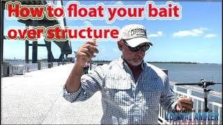 How To Keep Your Bait Down In The Strike Zone As It Floats Over Structure - By Jiggin Jerry