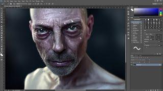 Hyper-Real Digital Speed Painting (Time-lapse) in Photoshop