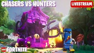 "Chasers vs Hunters" in LEGO Fortnite