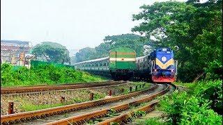 Mega Compilation of Inter-city train of Bangladesh Railway / EMD & ALCO Loco / Metre & Broad Gauge