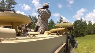 120MM Mortar fired from a M113