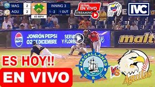 Navegantes del Magallanes vs. Aguilas del Zulia en vivo, donde ver Magallanes vs. Aguilas LVBP 2024