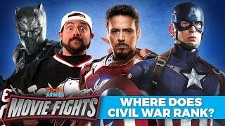 Where Does Civil War Rank in the MCU? (w/ Kevin Smith!) - MOVIE FIGHTS!!