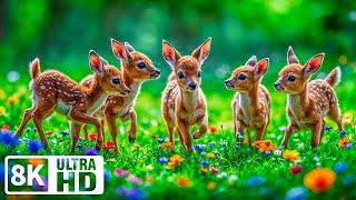 Baby Animals 8K ULTRA HD  Find joy with indie music and baby animals