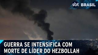 Líder do Hezbollah morre em ataque a Beirute, afirmam militares de Israel | SBT Brasil (28/09/24)