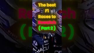 The best f1 races to rewatch ( part 2 ) #shortsfeed #shorts #lewishamilton #maxverstappen #formula1