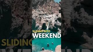 #weekend #trip #canyon #waterfall #oman #adventure #drone #travel #photography #video