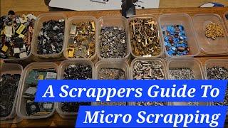 A scrappers guide to micro scrapping - precious metals from ewaste