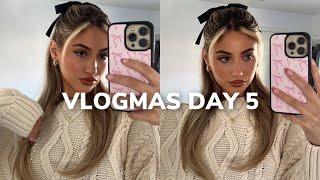 VLOGMAS DAY 5: chit-chat get ready w/ me *LETS CATCH UP*