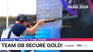 NEW OLYMPIC RECORD!  Nathan Hales wins Men's Trap Final | #Paris2024 #Olympics