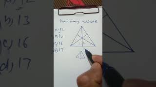 How many triangle? Counting figer।।SSC Reasoning।। Short trick।।RRB NTPC Reasoning