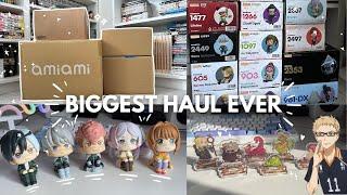 massive anime & manga merch haul  nendoroids, yuri merch & figures!