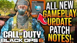 Black Ops 6: Full NEW UPDATE PATCH NOTES! Big XP CHANGES, Gameplay Updates, & More! (BO6 Update)