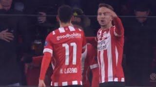 GOL DEL CHUCKY LOZANO VS HEERENVEEN HOY