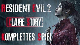 RESIDENT EVIL 2 Gameplay German Part 1 Claire Story FULL GAME German Walkthrough RESIDENT EVIL 2