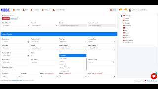 How to Create Inquiry on NibbleTravoTech CRM Software?