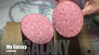 UNBOXING SAUSAGE BEEF SALAMI.