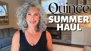 Quince Summer Haul Full of Classic Essentials ⭐️It's a Must See⭐️