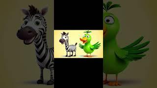 ELLIS THE BIRD & SARAH THE ZEBRA