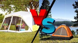 Cabin Tent vs Dome Tent