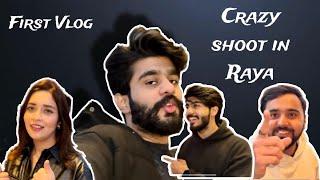 First Vlog  || Crazy Shoot in DHA Raya with Bushra Gulfam