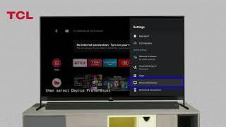 how to change the name of TV  on TCL Android TV