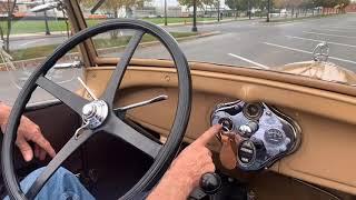 1929 Ford Model A - driving