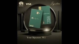 MCB Signature VISA Debit Card!!!