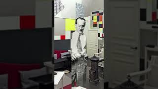 Why did artist Piet Mondrian refuse to set foot in his home country, the Netherlands in 1926?  #art