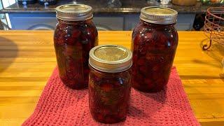 Canning Cherry Pie Filling