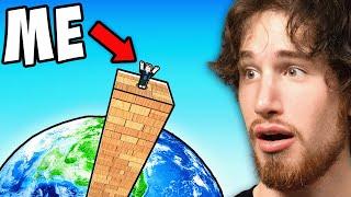 World's LARGEST JENGA CHALLENGE in Roblox!