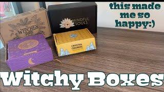 Opening 4 Witchy Subscription Boxes  | WITCHY WEDNESDAY ‍️