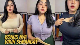 Live Olshop Kak Shalma Review of Patricia's Stylish Crop Top