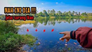 BERUNTUNG‼️ JARANG SEKALI NEMU SPOT YANG KAYA GINI || mancing ikan nila di Blumbang Gede Soso Blitar